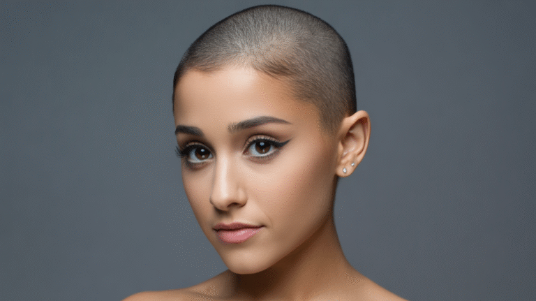 Ariana Grande Shaved Head