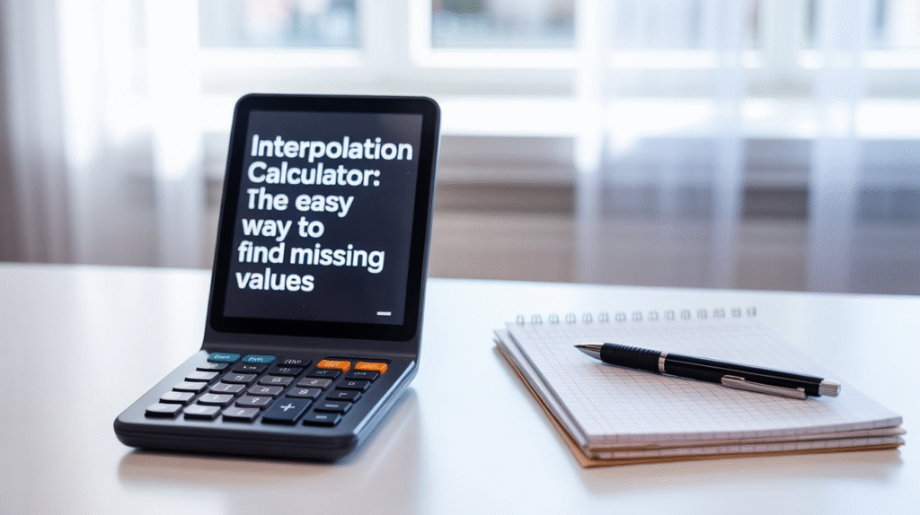 Interpolation Calculator