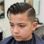 boys haircuts long on top
