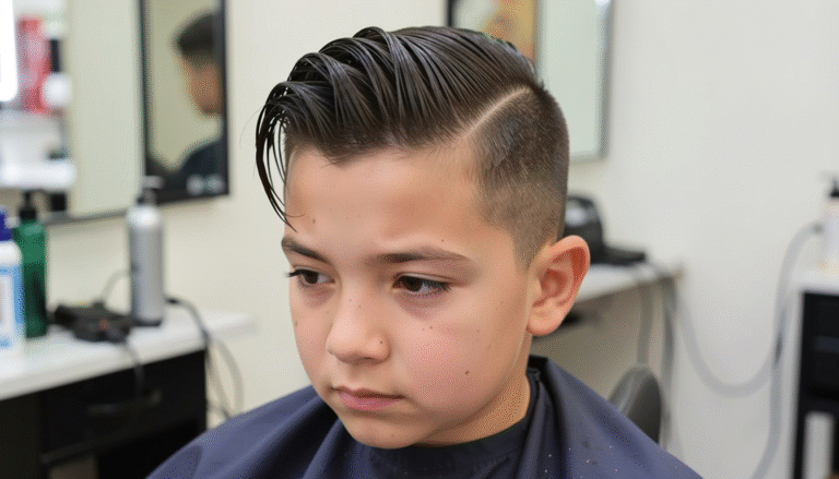 boys haircuts long on top