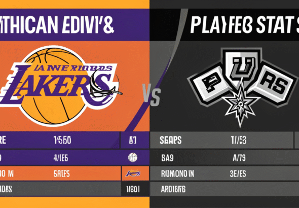 lakers vs san antonio spurs match player stats